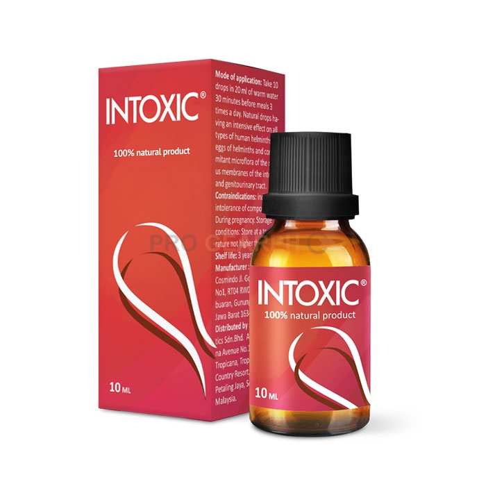 Intoxic ⭕ (Интоксик) капли от паразитов в Хихоне