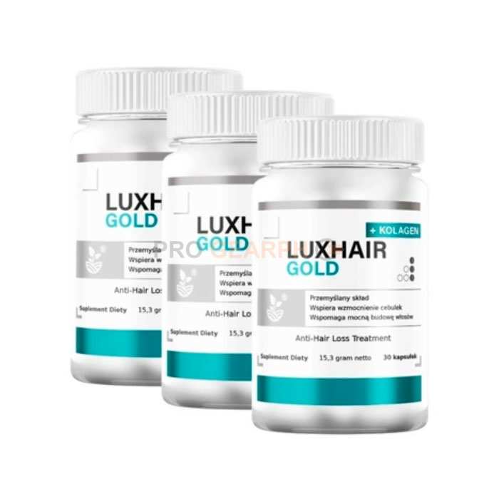 LuxHair Gold ⭕ капсулы для роста волос в Польше